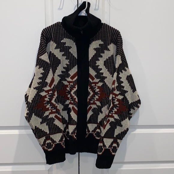 London Fog Other - Vintage London Fog Full Zip Turtleneck Sweater